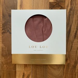 Lou Lou Luxe Swaddle blanket